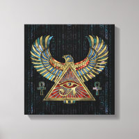 Öga i Horus - Wadjet Gemstone och Guld