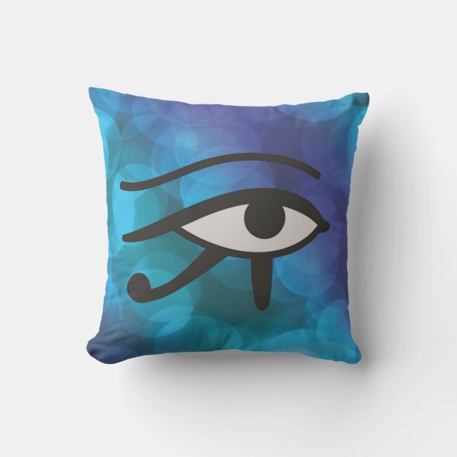 Öga i Huros. Kudde (Framsida)