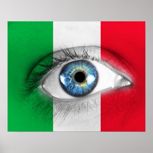 ÖGA i ITALIEN Poster (Framsidan)