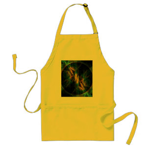 Öga i Jungle-Abstrakten Art Apron Förkläde