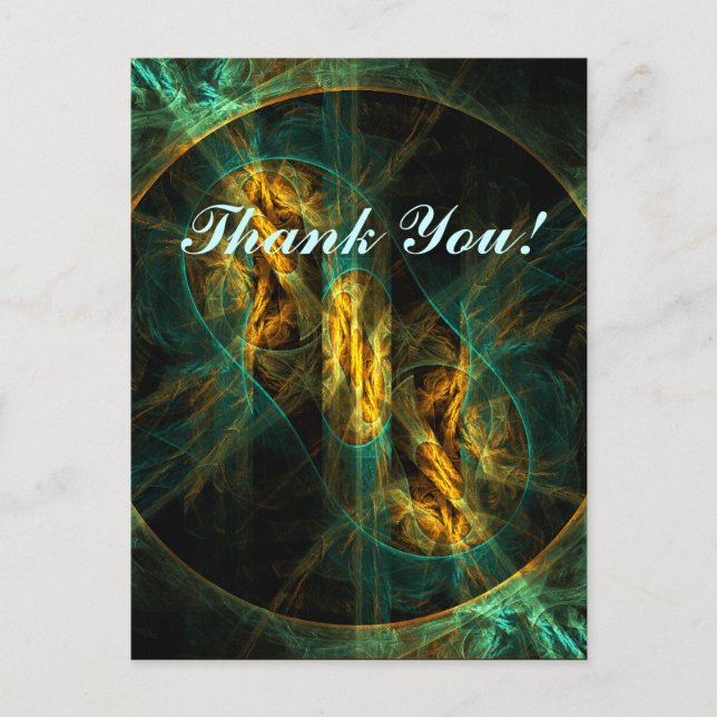 Öga i jungle Tack-vykortet Vykort (Framsida)