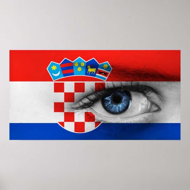 Öga i Kroatien Poster (Framsidan)