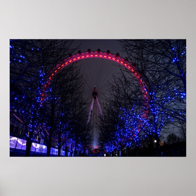 Öga i London Poster (Framsidan)