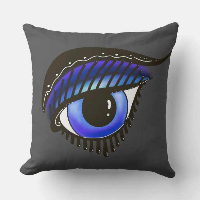 Öga i Medusa Pillow Kudde (Framsida)