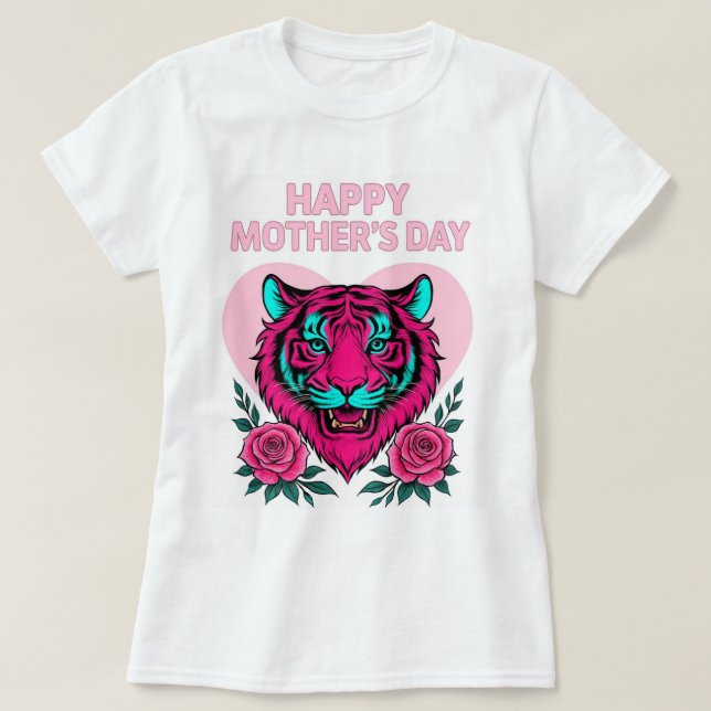 Öga i mor-tigern T-shirt (Design framsida)