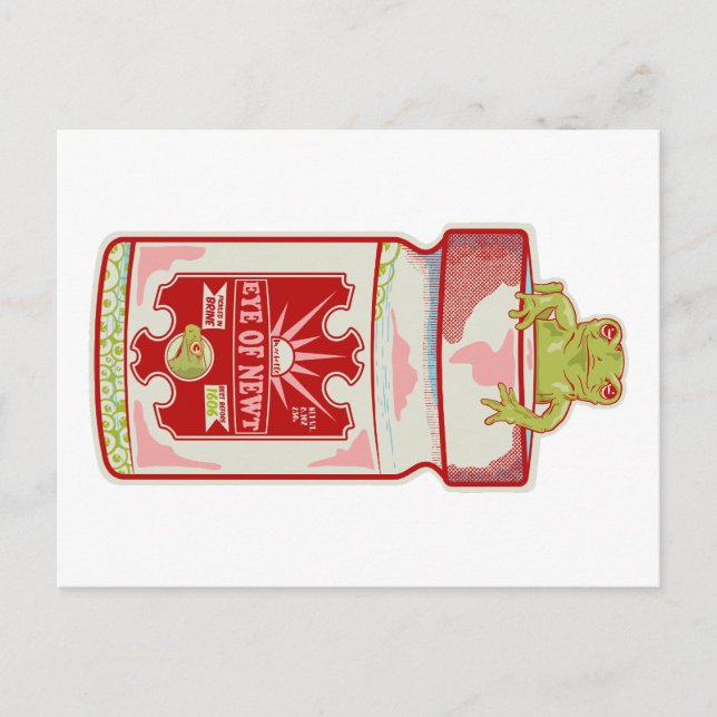 Öga i Newt Macbeth Vykort (Framsida)