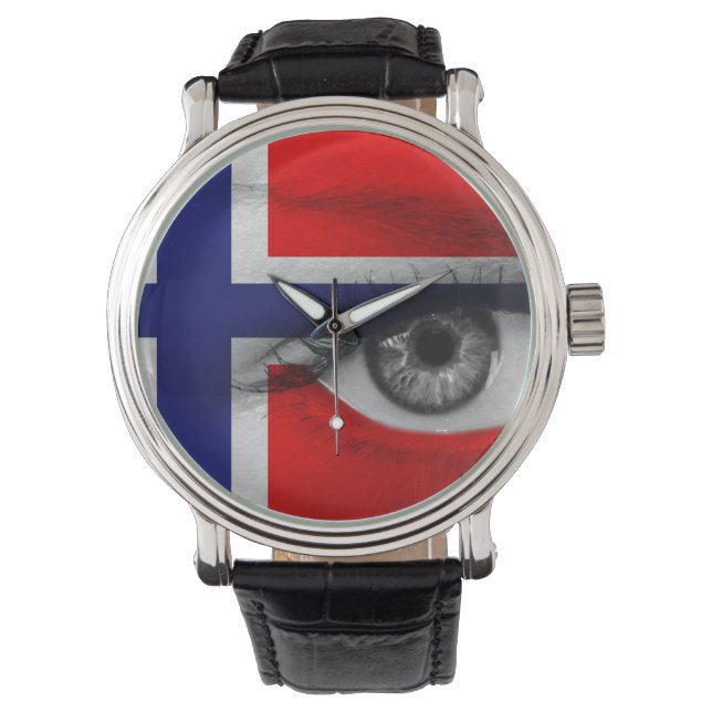 ÖGA i NORGEN Armbandsur (Framsida)