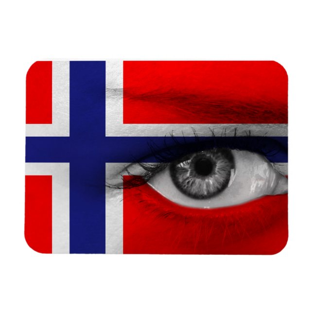 ÖGA i NORGEN Magnet (Horisontell)