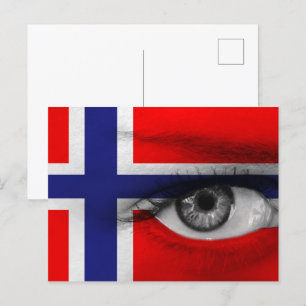 ÖGA i NORGEN Vykort