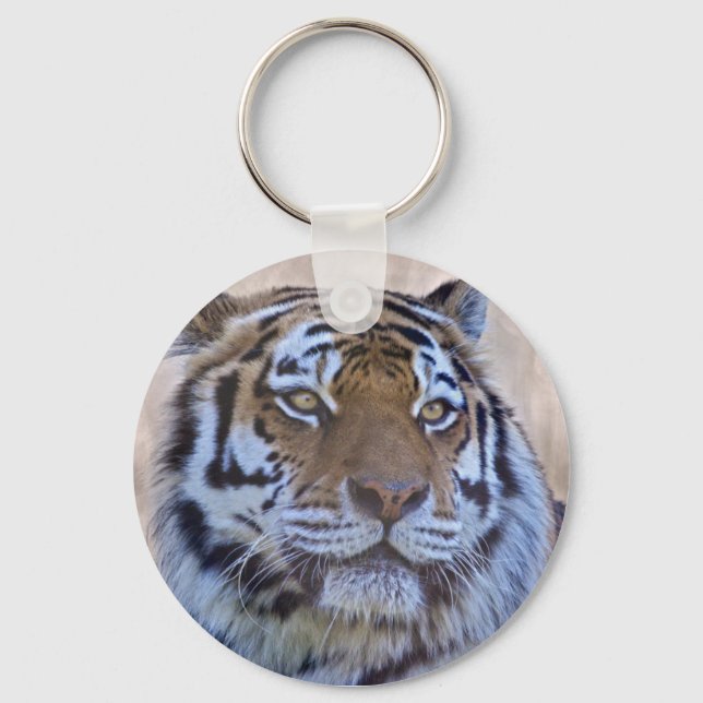Öga i Nyckelringen Tiger Nyckelring (Framsida)