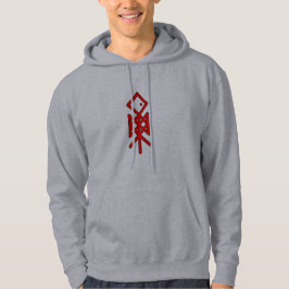 Öga i Odin Viking Bindrune Hoodie