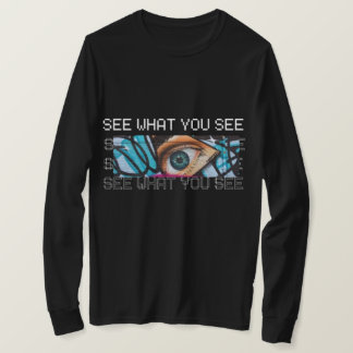 Öga i Perceptionen: premie manar-Shirt T Shirt