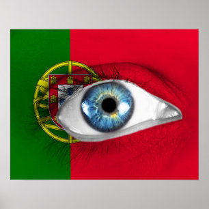 Öga i Portugal Poster