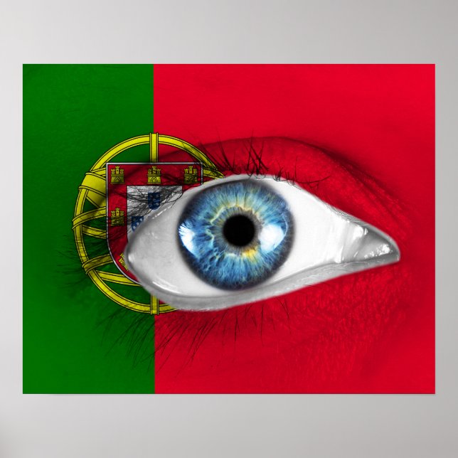 Öga i Portugal Poster (Framsidan)