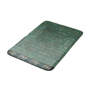 Öga i Ra Egyptian Hieroglyph Chic Badrumsmatta