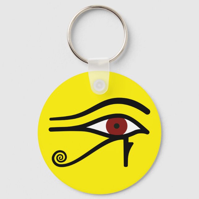 Öga i Ra - Egyptiska Gud Nyckelring (Framsida)