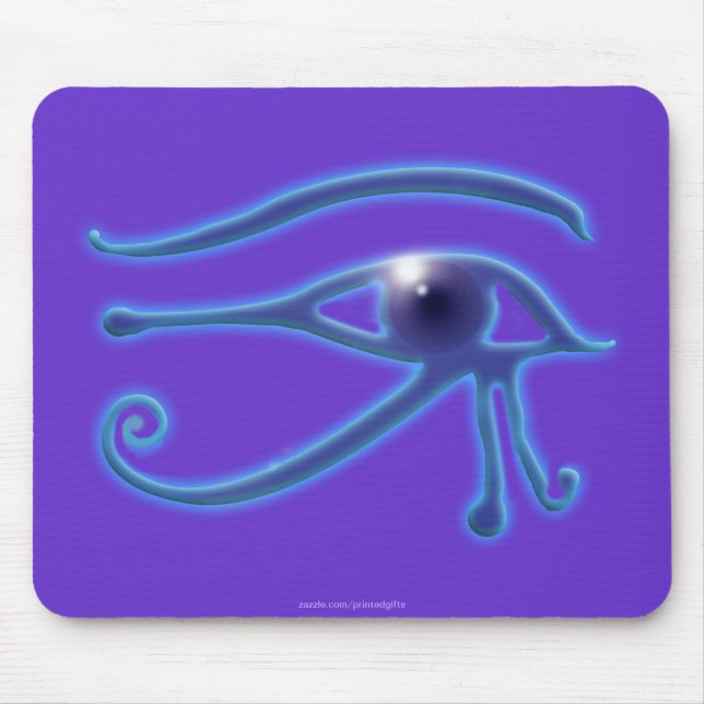 Öga i Ra-egyptiska Wadjet-symbol Musmatta (Framsidan)