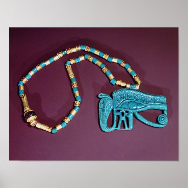 Öga i Ra-pectorin, från Grav Poster (Framsidan)