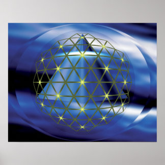 Öga i Rycactyn Poster