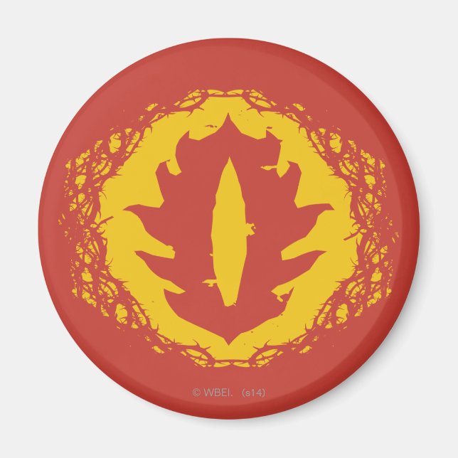Öga i Sauron Icon Magnet (Framsidan)