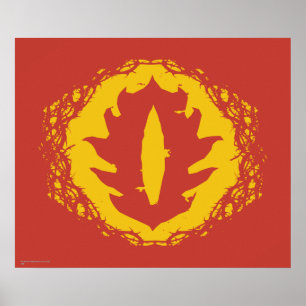 Öga i Sauron Icon Poster