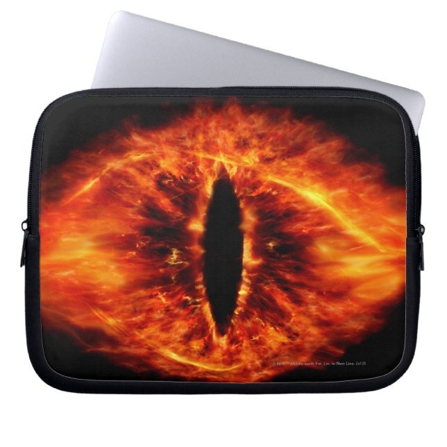 Öga i Sauron Laptop Fodral (Framsidan)
