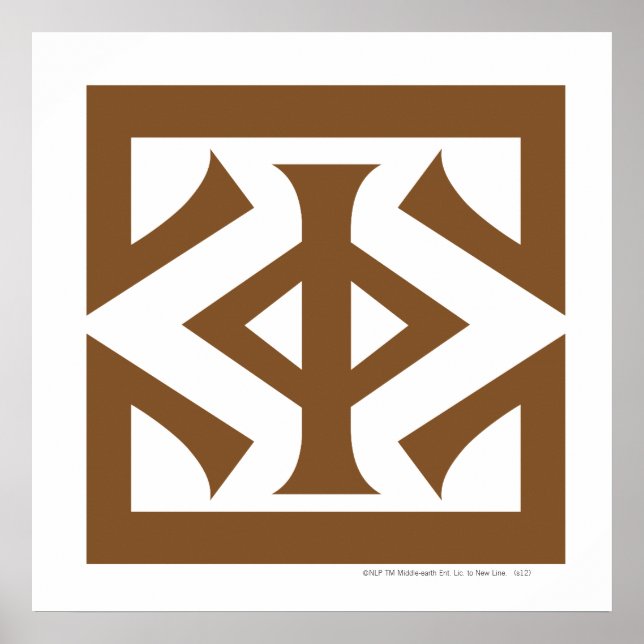 Öga i Sauron Poster (Framsidan)