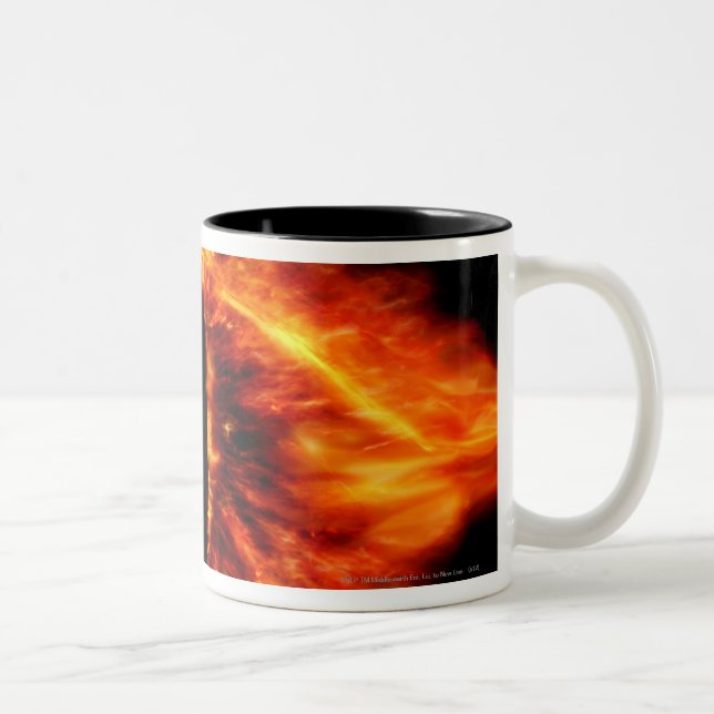 Öga i Sauron Två-Tonad Mugg (Höger)