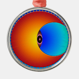 Öga i Sol Premium Ornament