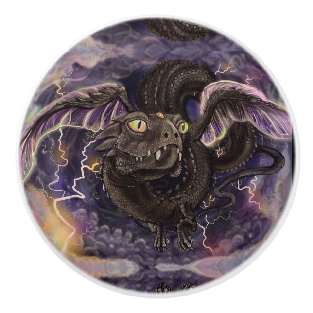 Öga i Storm Dragon Knopp (Framsidan)