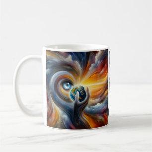 Öga i stormen kaffemugg