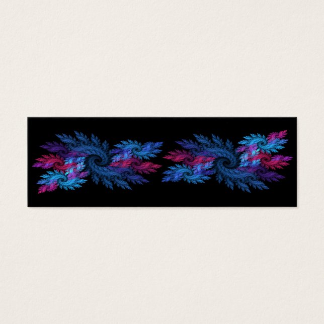 Öga i Storms Bokmärken Litet Visitkort (Framsidan)