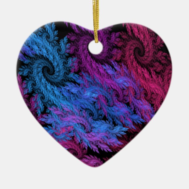 Öga i Storms Ornaments Julgransprydnad Keramik (Framsidan)