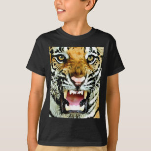 Öga i Tiger T Shirt