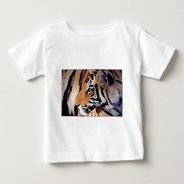 Öga i Tiger Tee Shirt (Framsida)