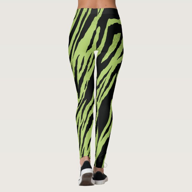 Öga i tigerkolven leggings (Baksida)