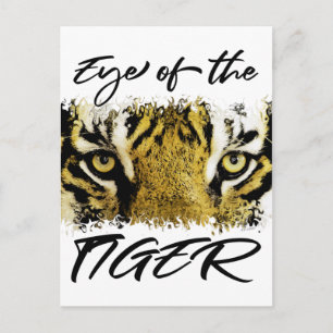 Öga i tigern, motivationen, inspirationen vykort