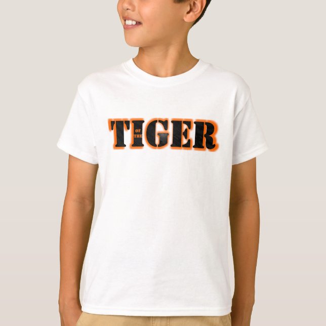 Öga i tigern t-shirt (Framsida)