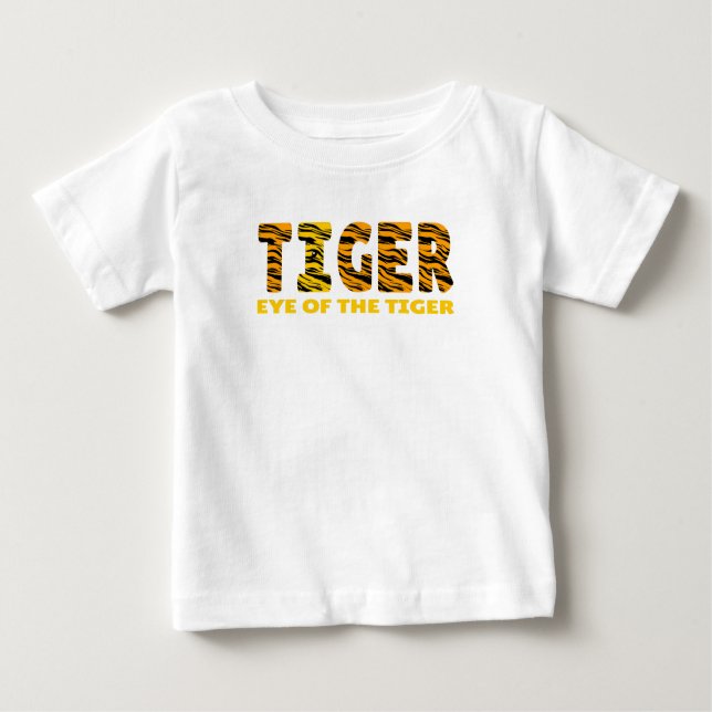 Öga i tigern t shirt (Framsida)