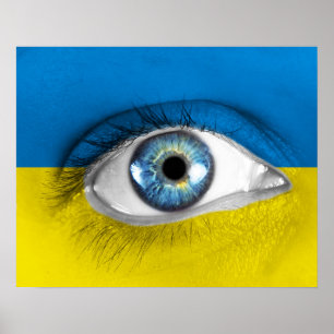 Öga i Ukraina Poster