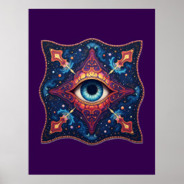 Öga i Universum Poster
