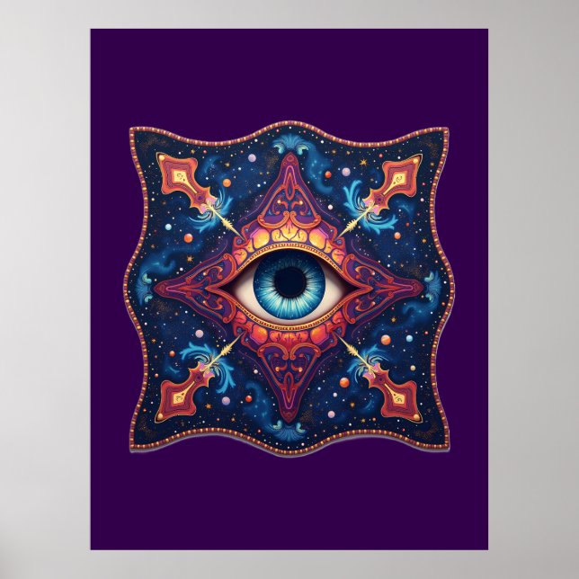 Öga i Universum Poster (Framsidan)