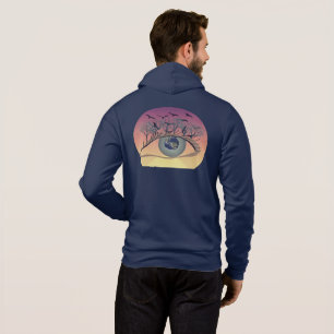 Öga i världen - natur- och jordkonst t shirt