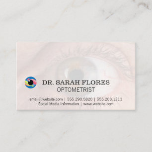 Öga Icon   Optometrikers Logotyp Visitkort