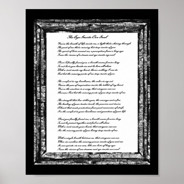 Öga innanför vår sjö poster (Framsidan)