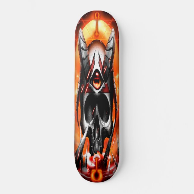 Öga Joe Mini Skateboard Bräda 18,5 Cm (Framsida)