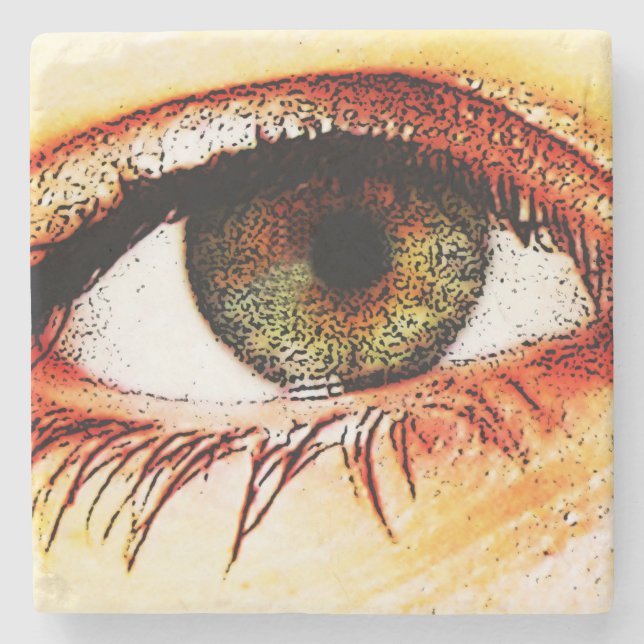 Öga kusterna stenunderlägg (Framsidan)