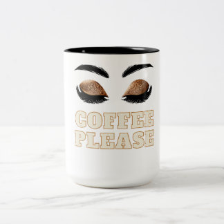 Öga Lash Coffee Mugg