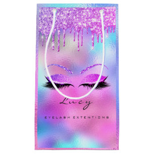 Öga Lash Makeup Möhippa Namn Glitter Holografi