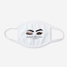 Öga Lash Rosa Girly-eget namn